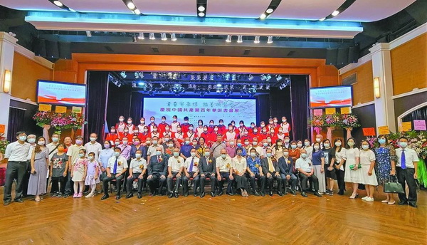 濠江慶建黨百年書畫展開幕