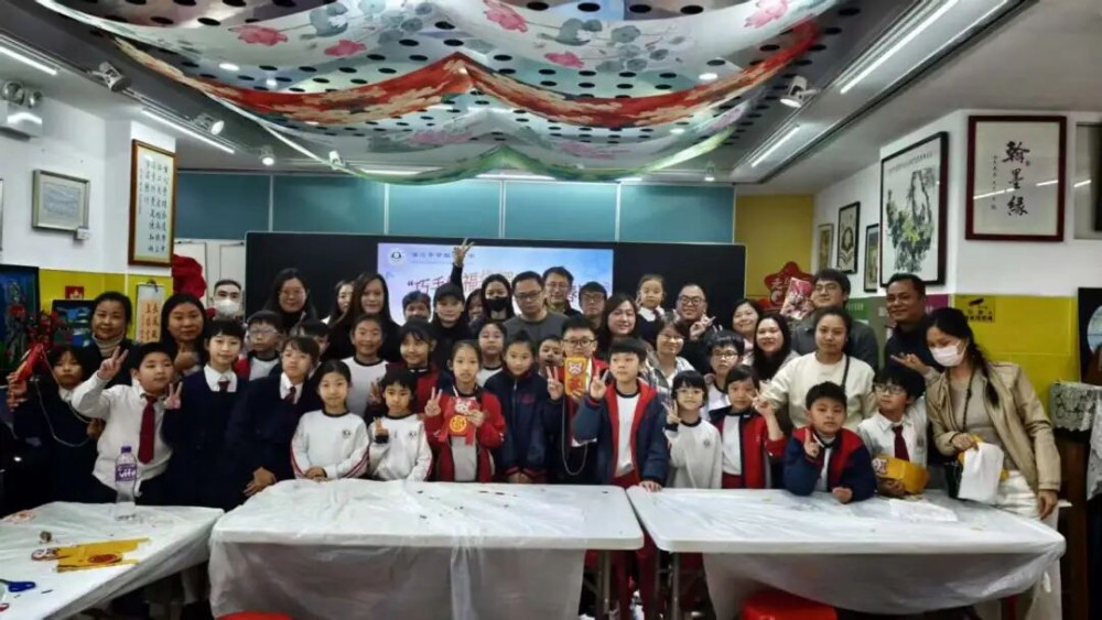 濠小舉辦親子福袋工作坊 巧手傳情喜迎新春