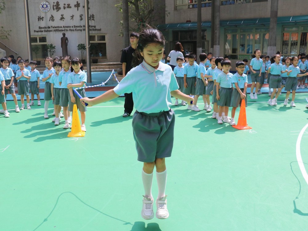 “繩” 舞校慶，共鑄活力校園